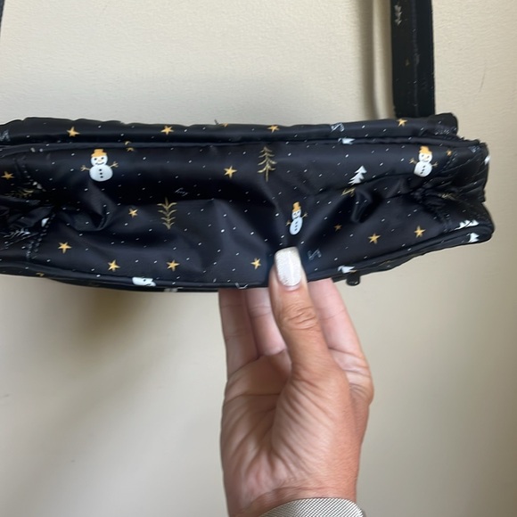 Lug Carousel XL Crossbody Bag Snowman Trees - Picture 7 of 12